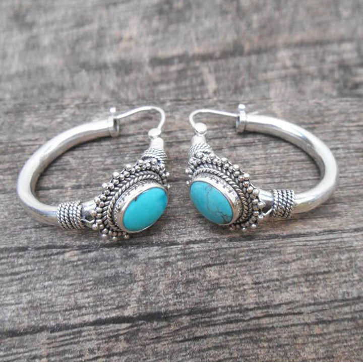 Vanessa | Retro Turquoise Earrings