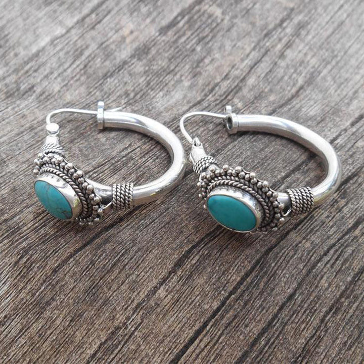 Vanessa | Retro Turquoise Earrings