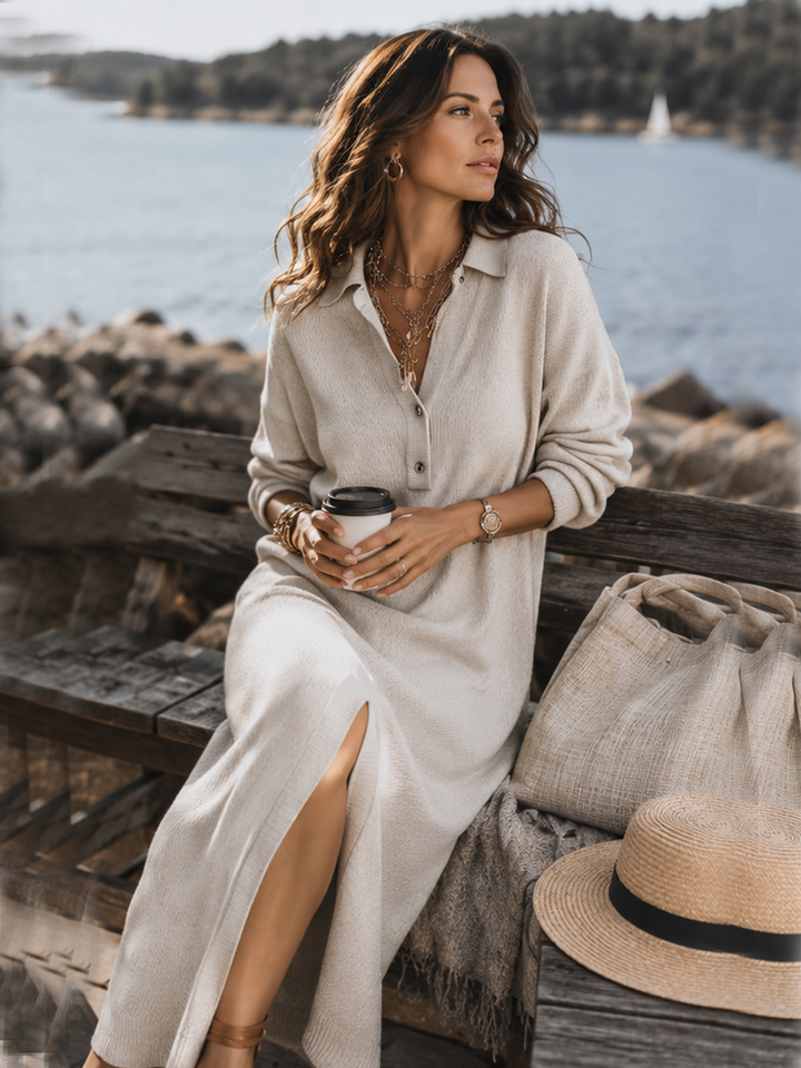 Phoebe™ | Relaxed Mock Neck Sweater