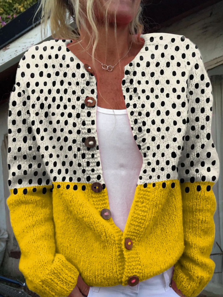 Magnolia™ | Retro Colorblock Cardigan