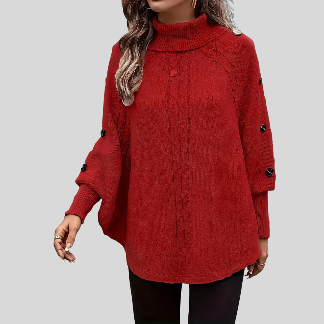 Imogen™ | Cable-Knit Turtleneck Sweater