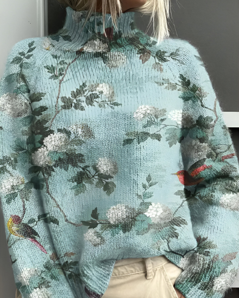 Edda | Casual Graphic Knitted Sweater