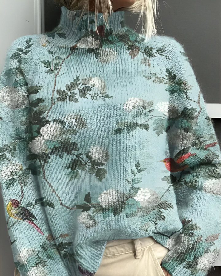 Edda | Casual Graphic Knitted Sweater