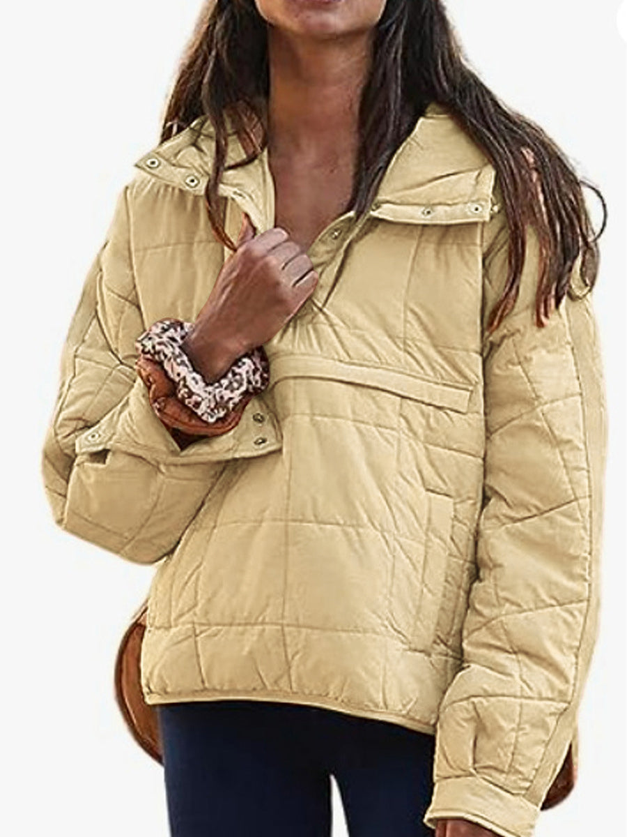 Monroe | Oversized Hooded Pullover Jacket