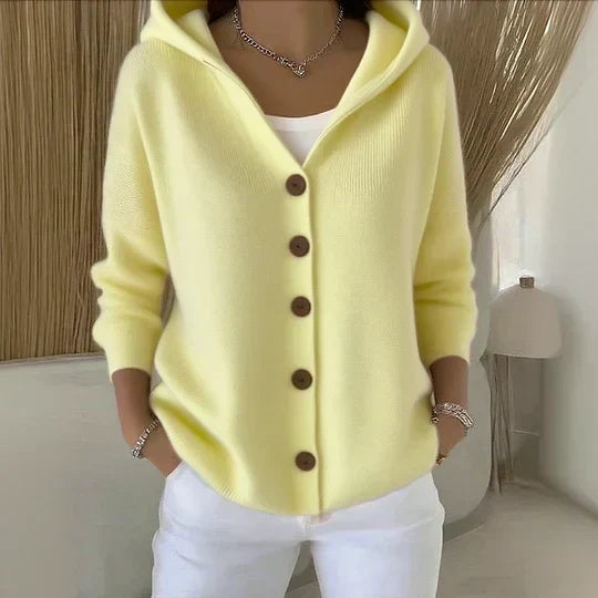 Maisie™ | Hooded Knit Cardigan