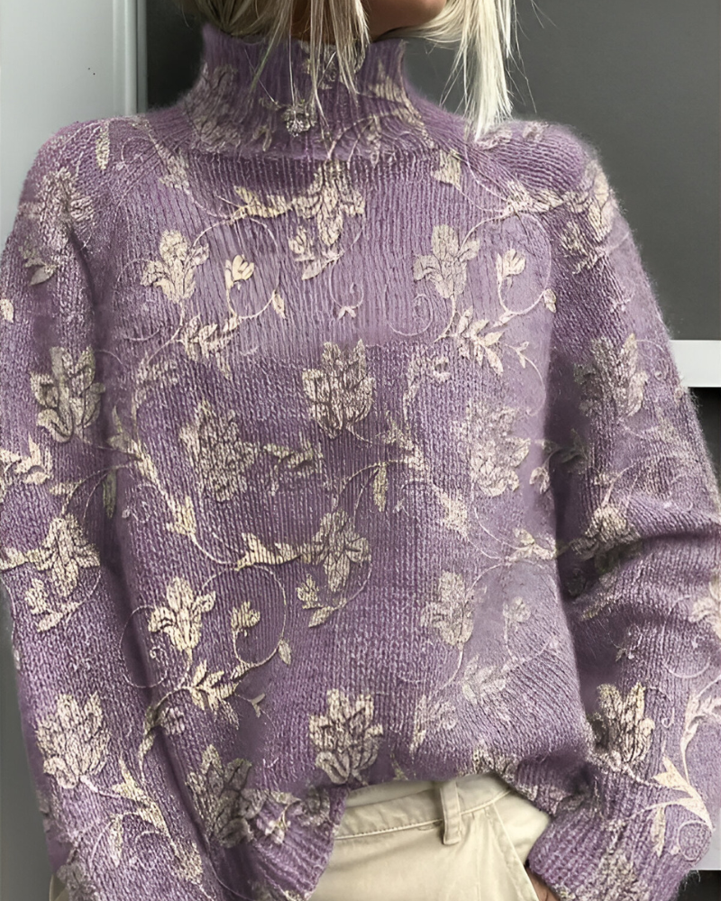 Edda | Casual Graphic Knitted Sweater