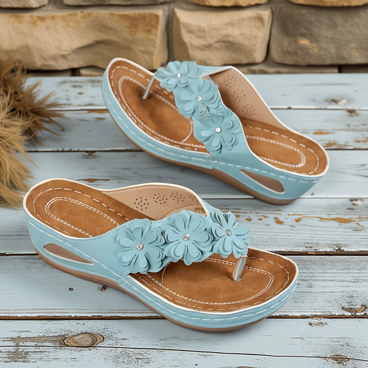 Kendall™ | Orthopedic Floral Comfort Sandals