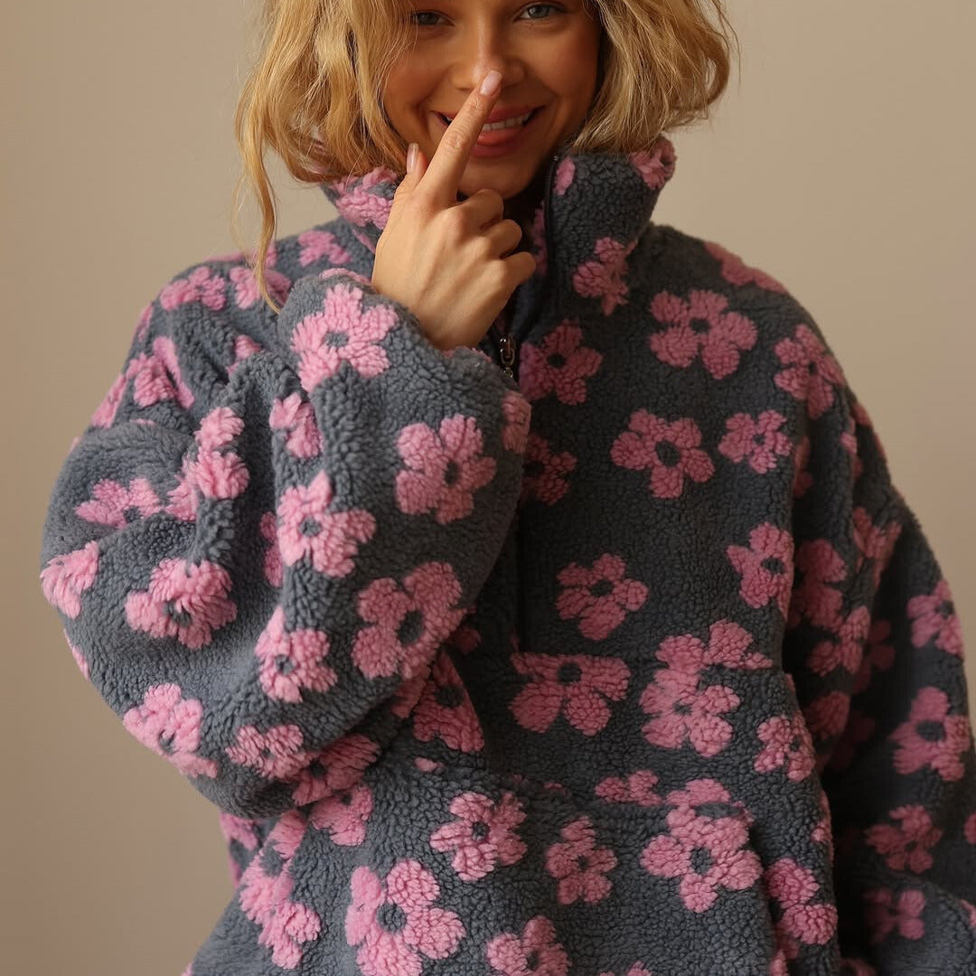 Olivia | Cozy Fleece Sweater