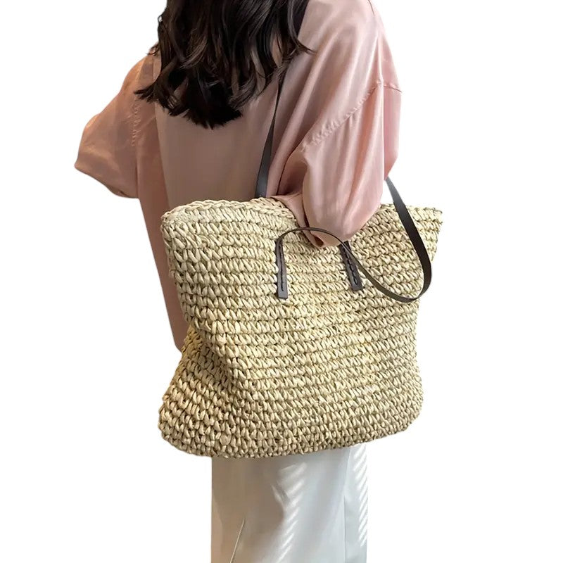 Reagan | Woven Tote Bag