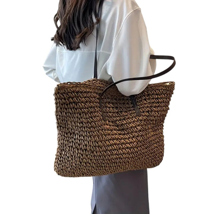 Reagan | Woven Tote Bag