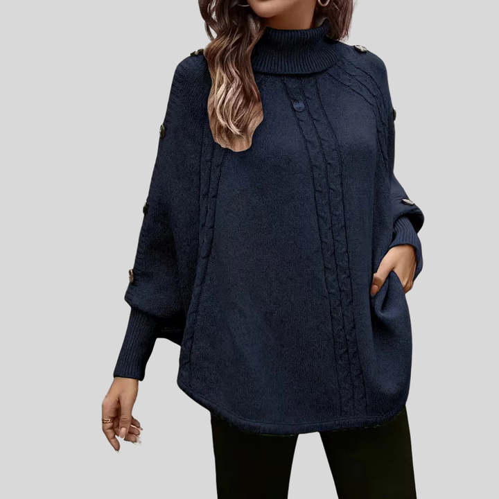 Imogen™ | Cable-Knit Turtleneck Sweater