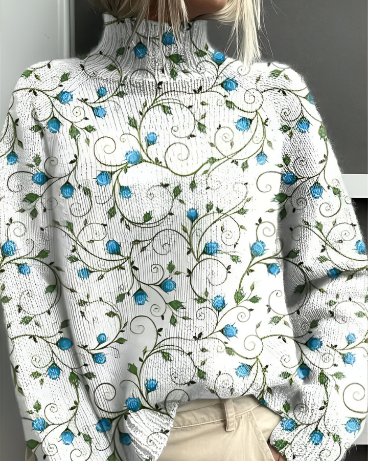 Edda | Casual Graphic Knitted Sweater