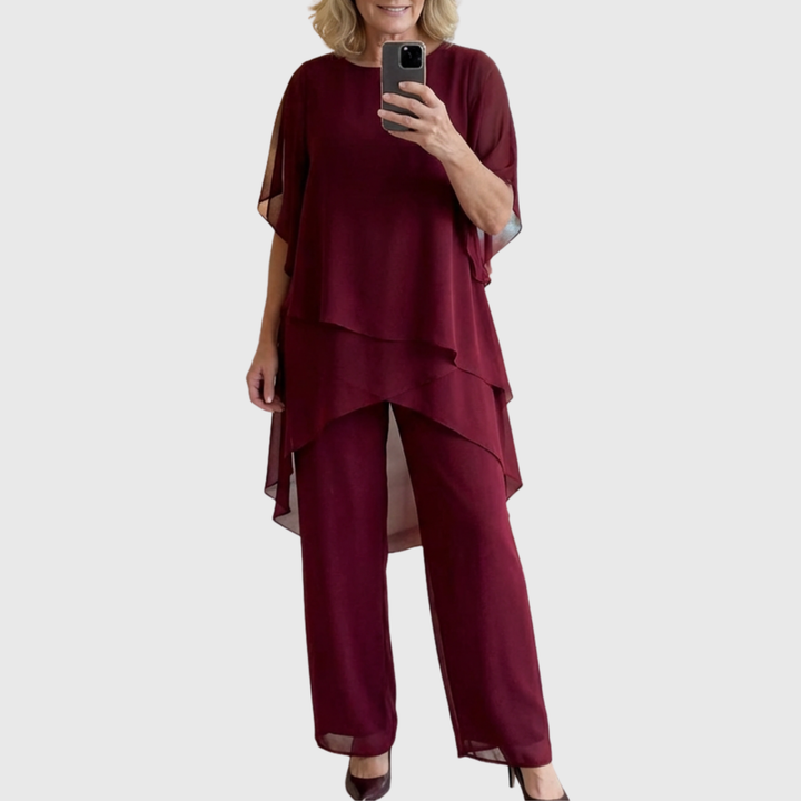 Lucille™ | Elegant Layered Two-Piece Set