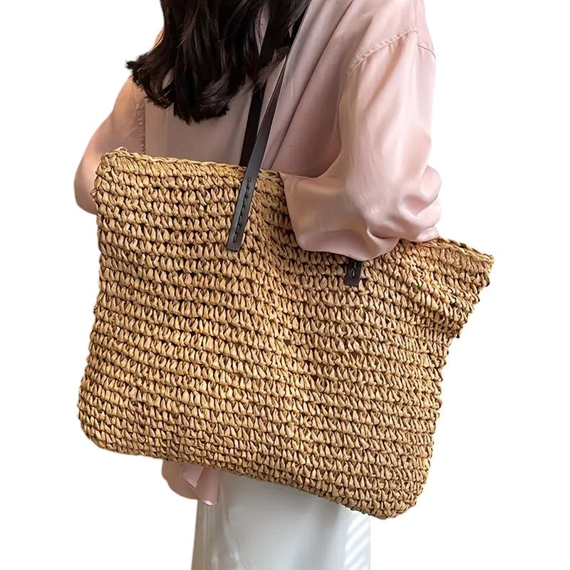Reagan | Woven Tote Bag