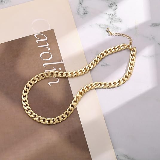Ashley | BOLD CUBAN LINK NECKLACE