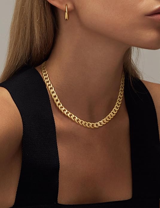 Ashley | BOLD CUBAN LINK NECKLACE