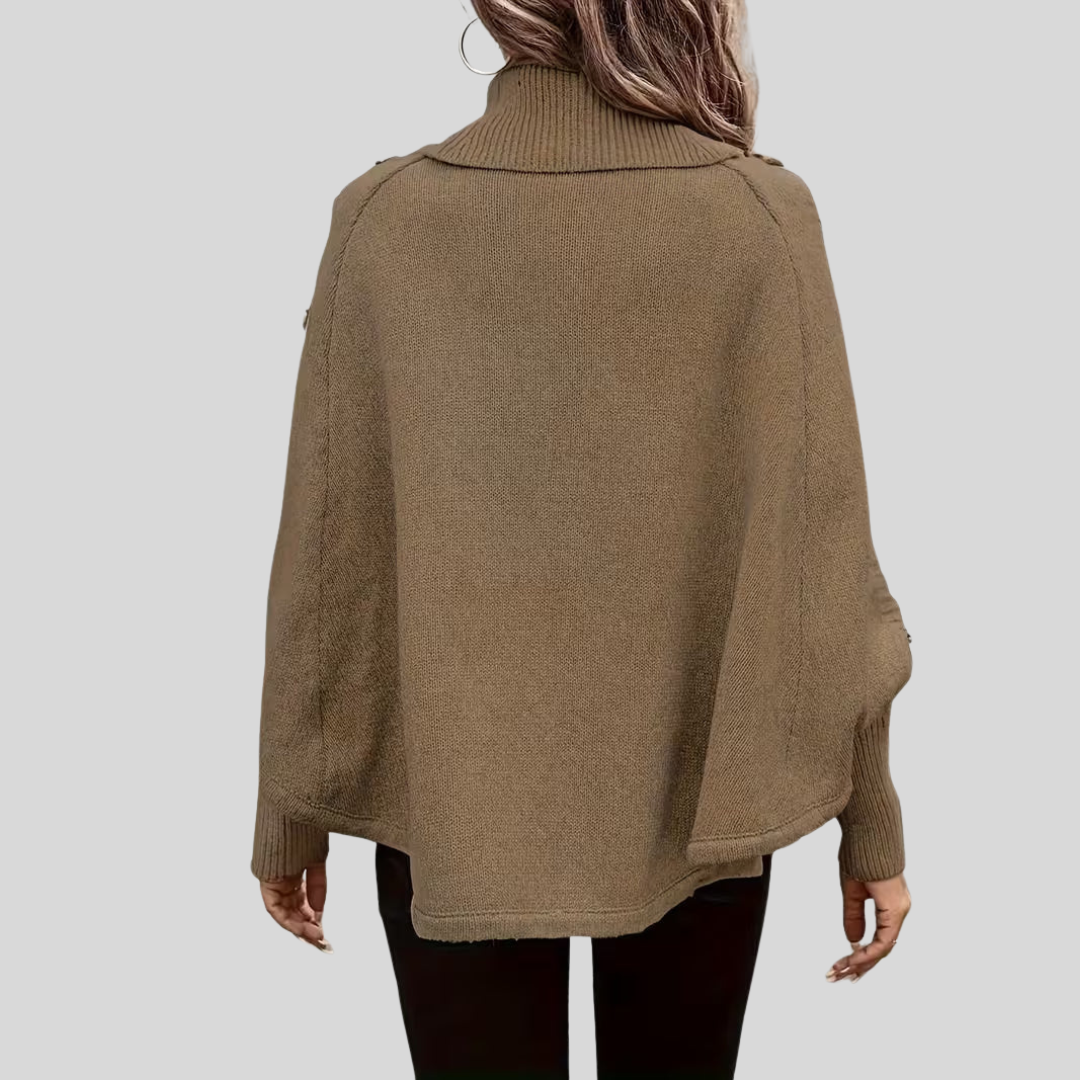 Imogen™ | Cable-Knit Turtleneck Sweater