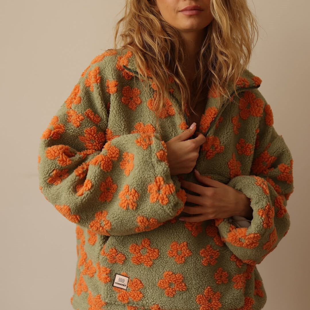 Olivia | Cozy Fleece Sweater