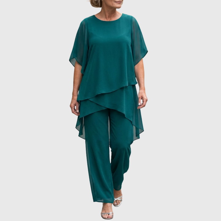 Lucille™ | Elegant Layered Two-Piece Set