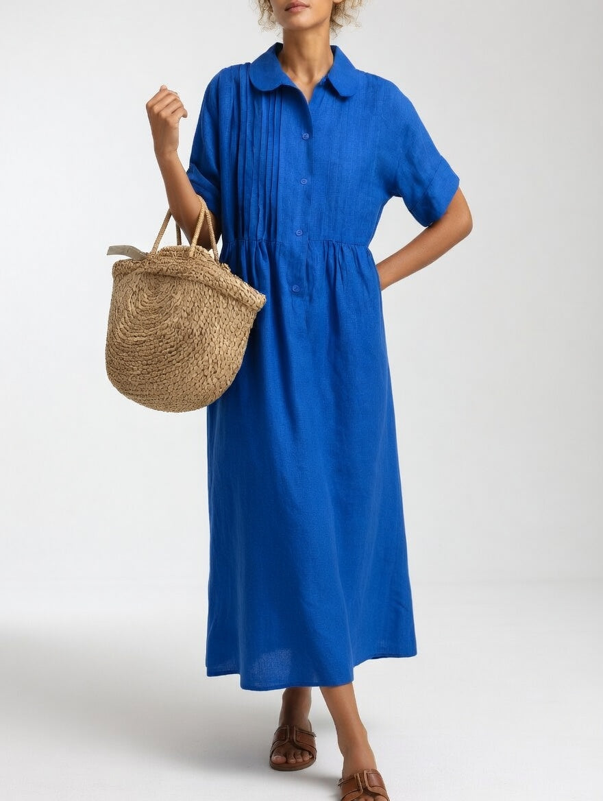 Mallory™ | Effortless Summer Shirt Dress