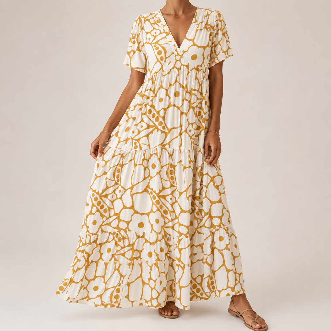 Alexandra - Elegant Bohemian Dress