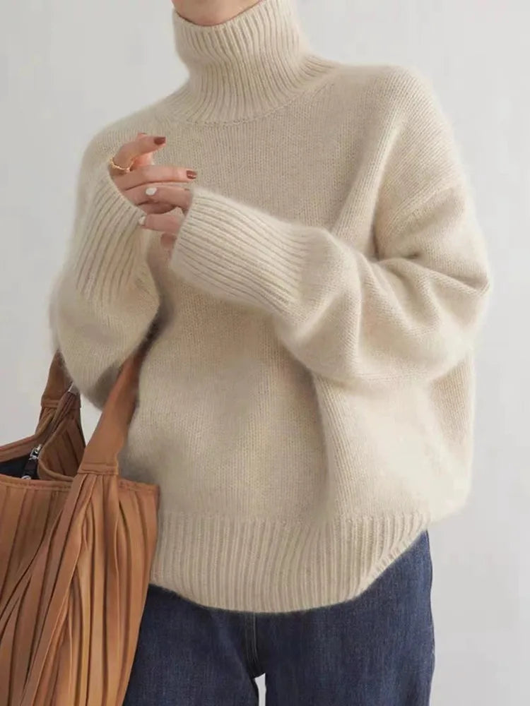 Aubrey | Cashmere Turtleneck Sweater