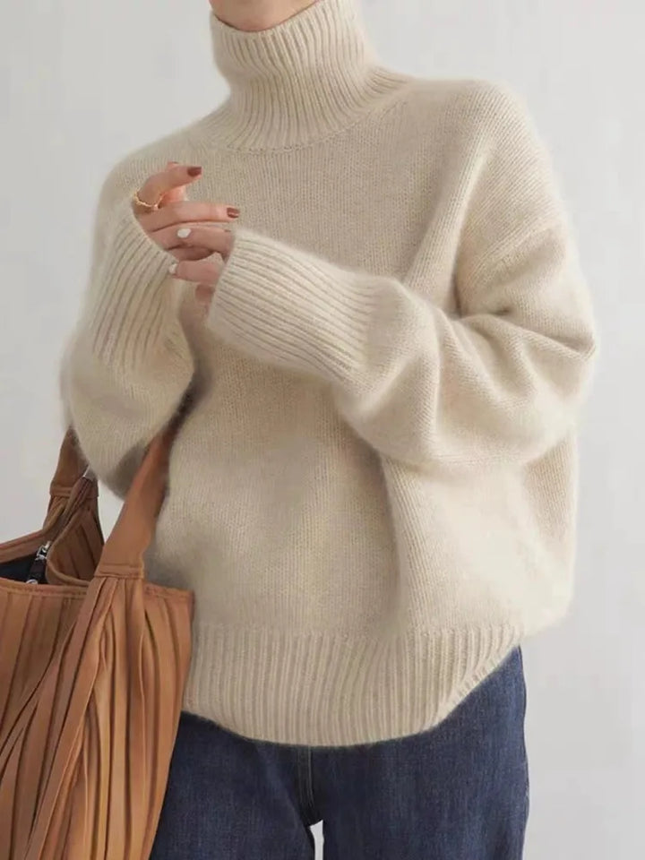 Aubrey | Cashmere Turtleneck Sweater