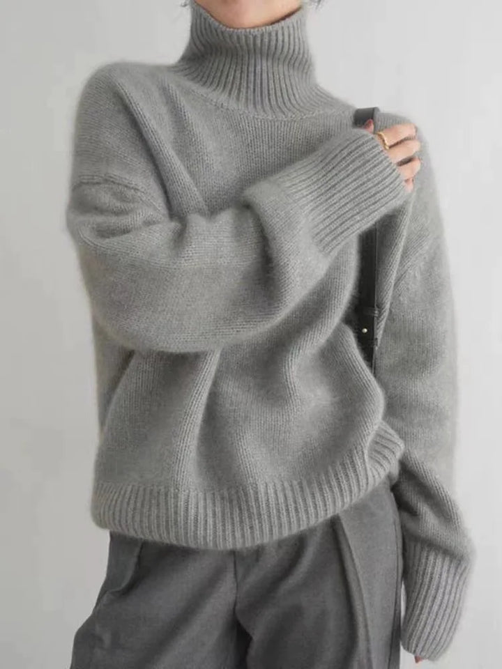 Aubrey | Cashmere Turtleneck Sweater