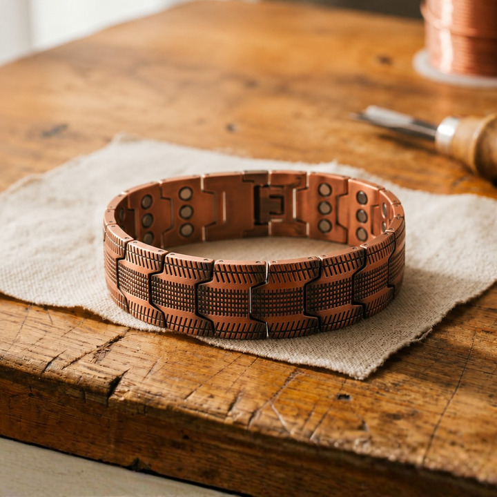 Maya's Crag Copper Bracelet