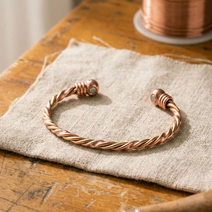 Maya's River Copper Bracelet