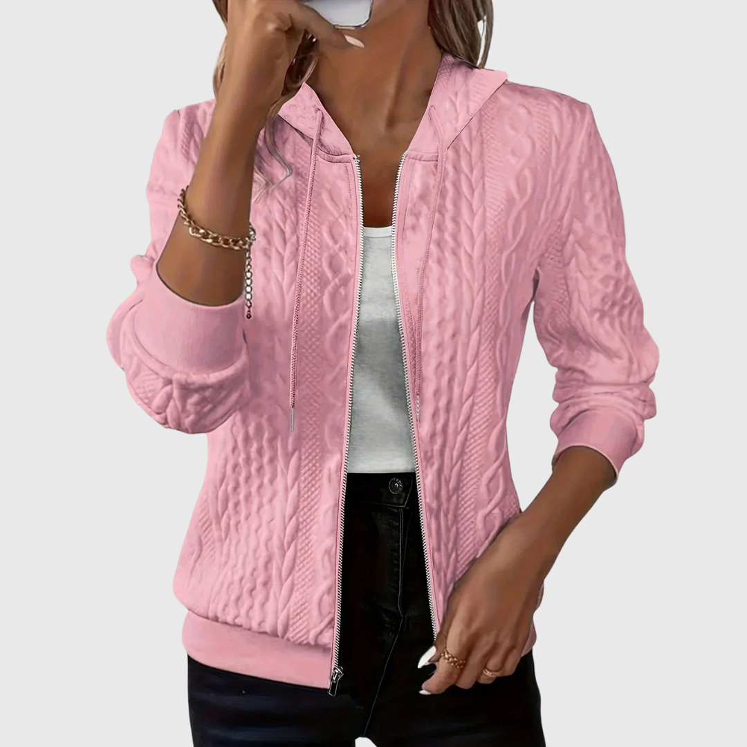 Jenna | Hoodie with Zipper