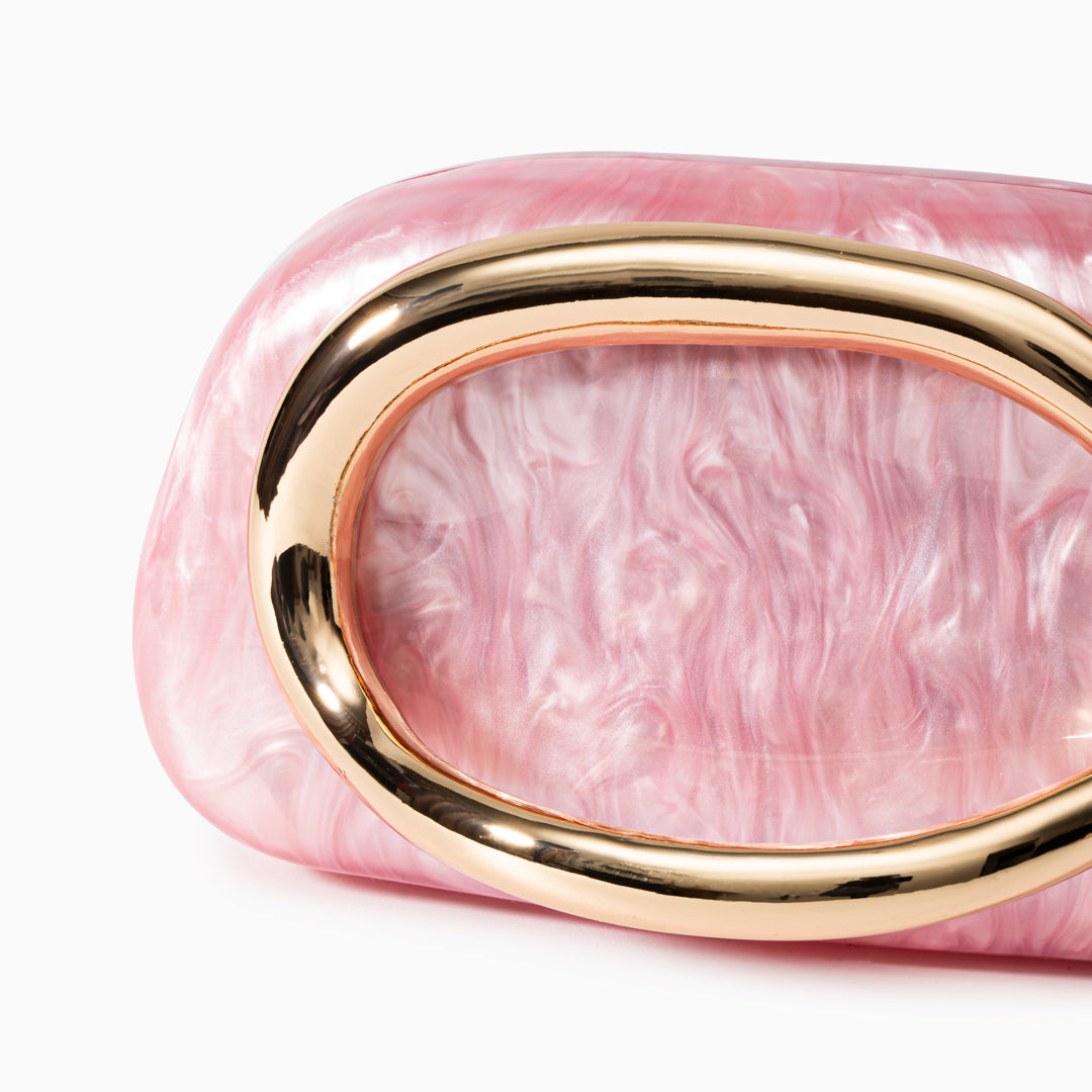 Aurora | Elegance Redefined – Pearlescent Sculptural Clutch