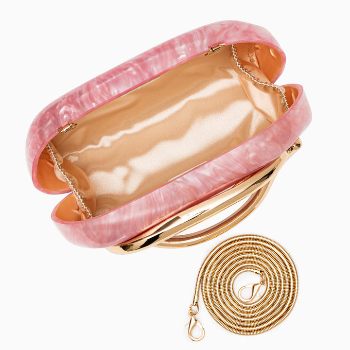 Aurora | Elegance Redefined – Pearlescent Sculptural Clutch