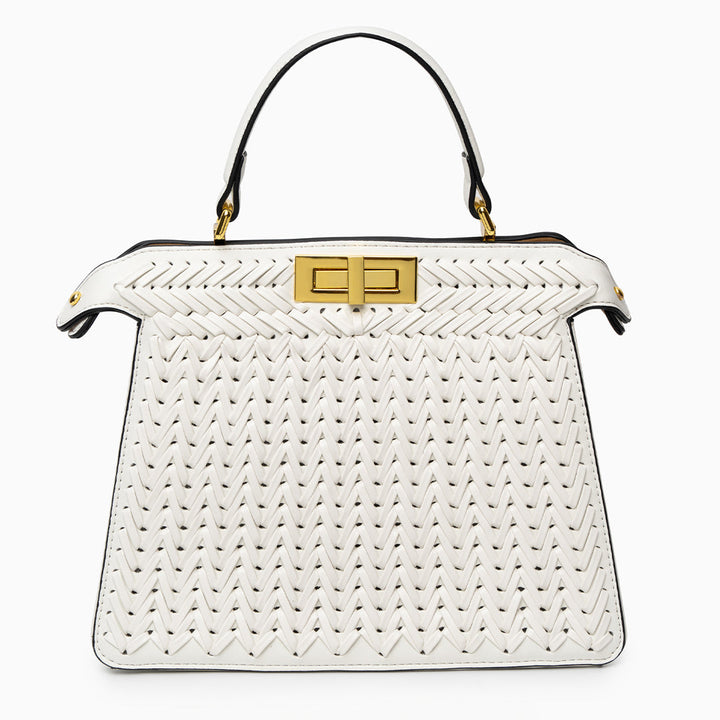 Brittany | Woven Intrecciata Luxury Bag