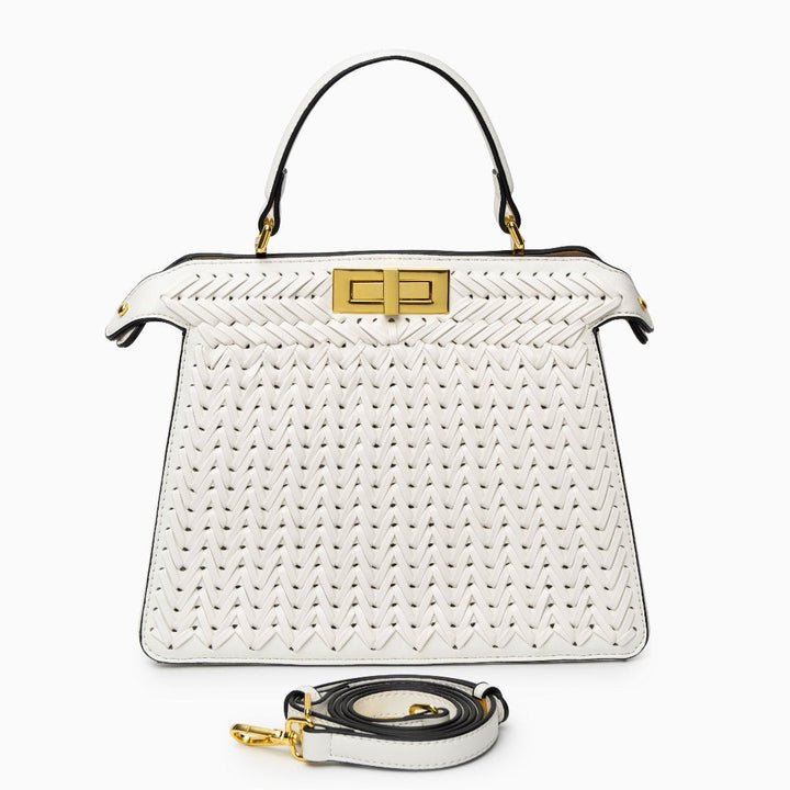 Brittany | Woven Intrecciata Luxury Bag