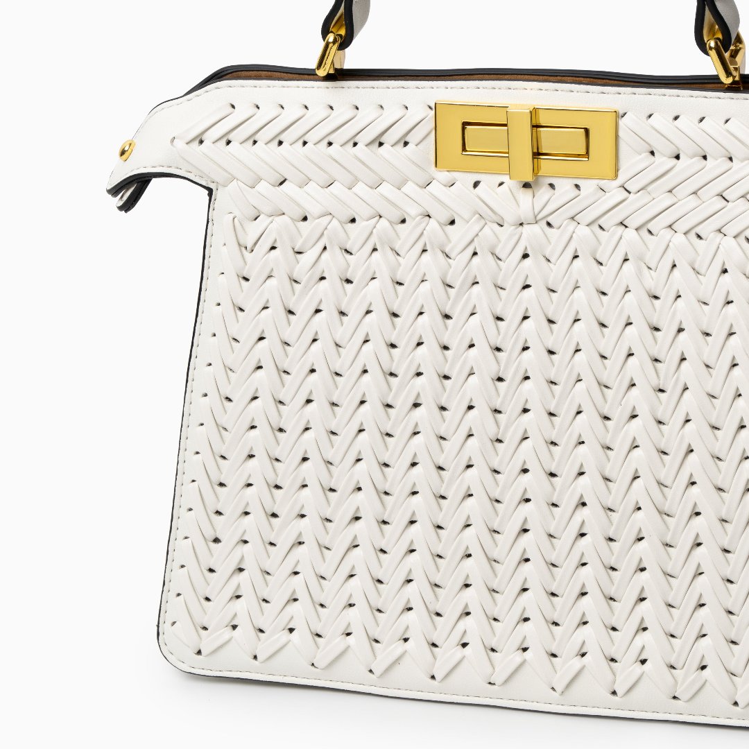Brittany | Woven Intrecciata Luxury Bag