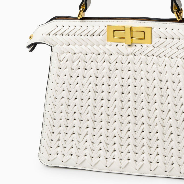 Brittany | Woven Intrecciata Luxury Bag