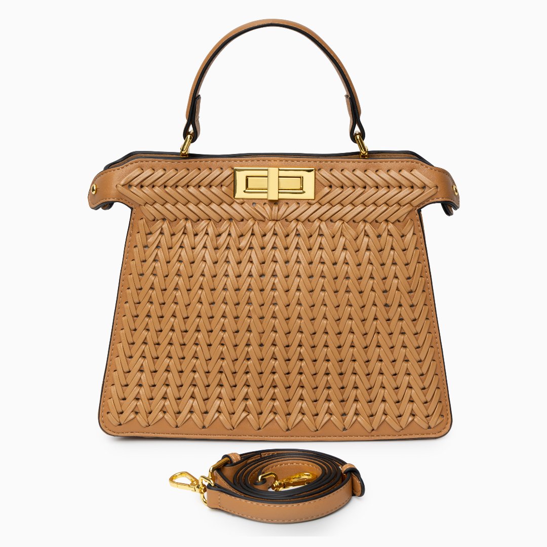 Brittany | Woven Intrecciata Luxury Bag