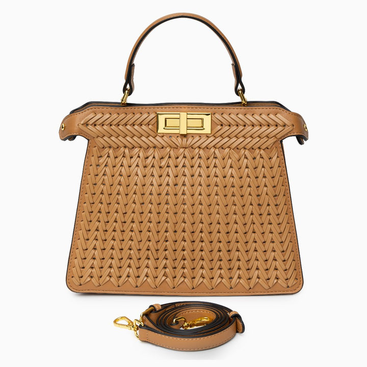 Brittany | Woven Intrecciata Luxury Bag