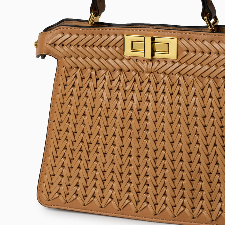 Brittany | Woven Intrecciata Luxury Bag