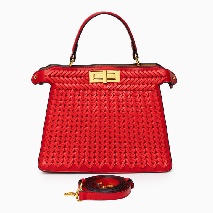 Brittany | Woven Intrecciata Luxury Bag