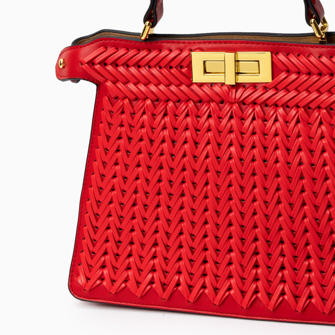Brittany | Woven Intrecciata Luxury Bag