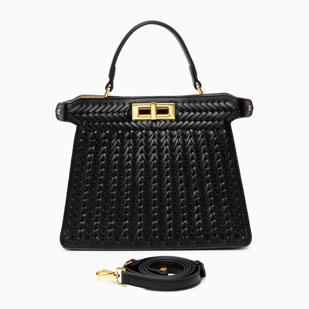 Brittany | Woven Intrecciata Luxury Bag