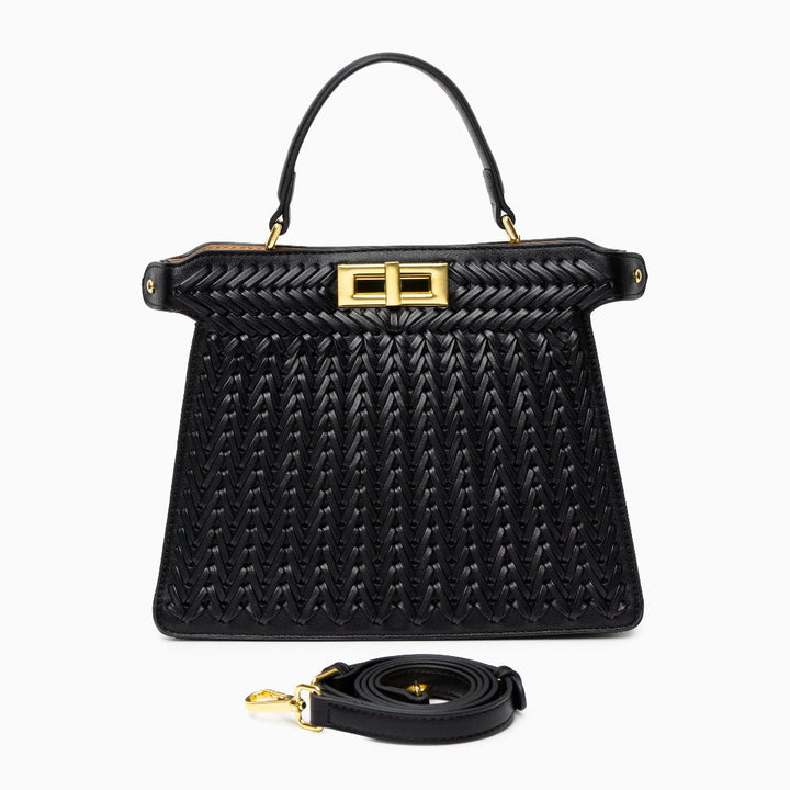 Brittany | Woven Intrecciata Luxury Bag