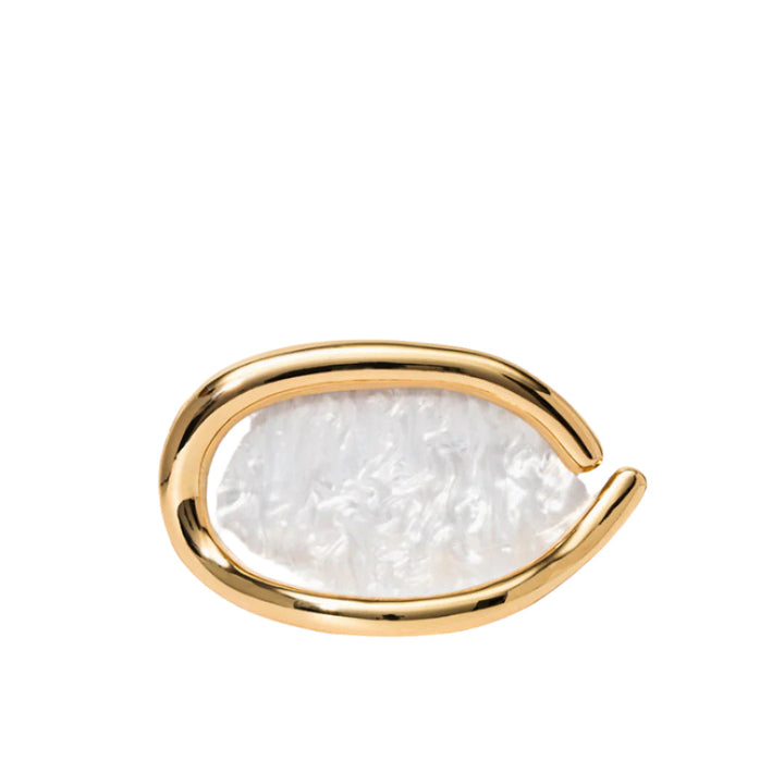 Aurora | Elegance Redefined – Pearlescent Sculptural Clutch