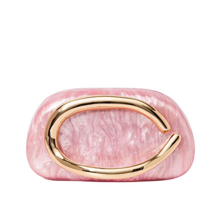 Aurora | Elegance Redefined – Pearlescent Sculptural Clutch