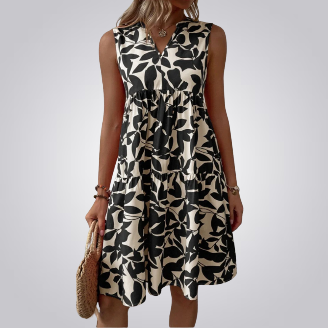 Ellie  - Blooming Flowy Dress