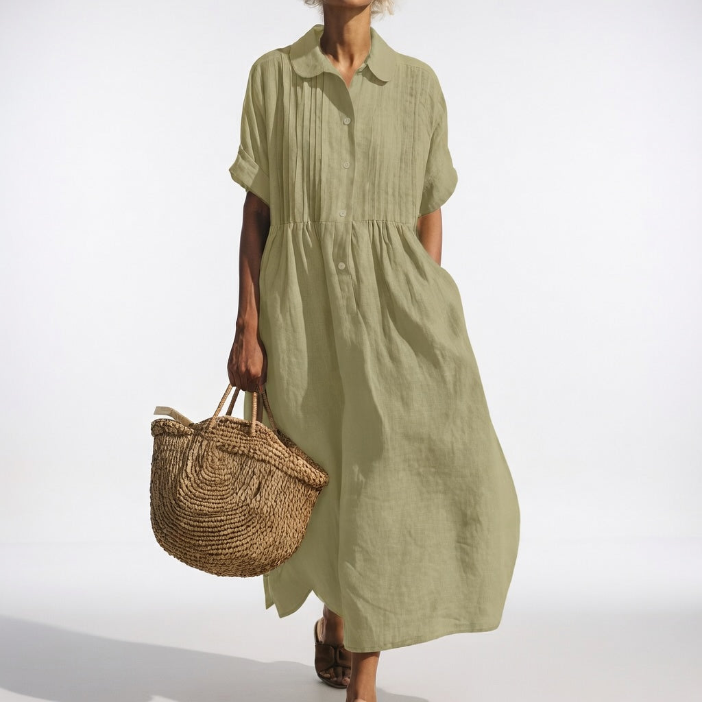 Mallory™ | Effortless Summer Shirt Dress