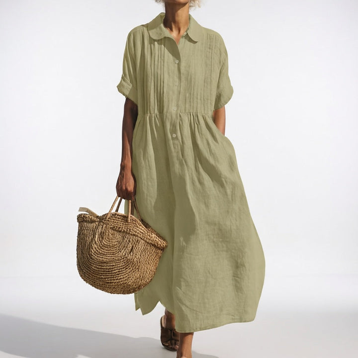 Mallory™ | Effortless Summer Shirt Dress
