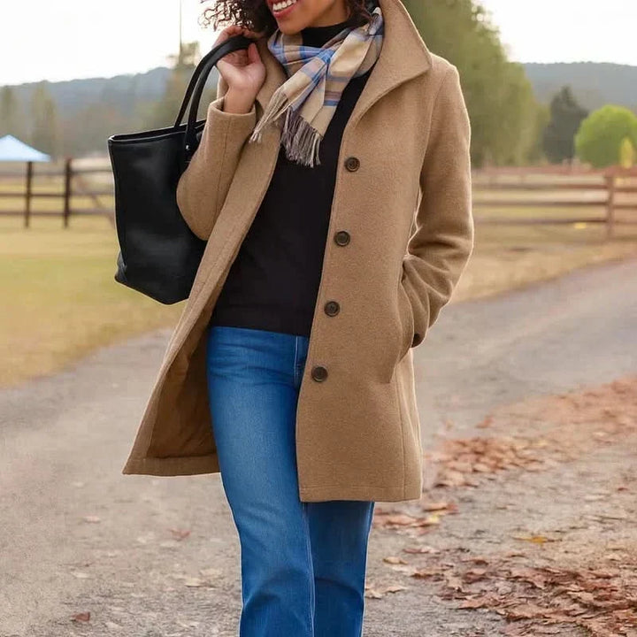 Lauren | Classic Button-Front Coat